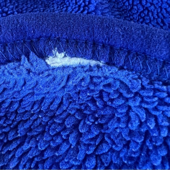 VTG Baby Blanket Baseball Boy Kawaii Precious Memories Style Fuzzy Blue 43x55 - Picture 8 of 9